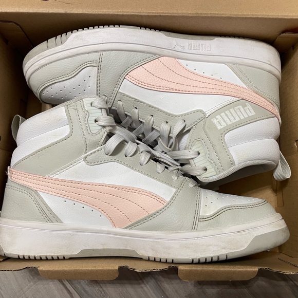 Puma Rebound V6 Mid Jr Sneakers – Youth 5 - Picture 7 of 7